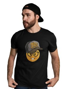 Rabbit Teeth with a Cap Emoji T-shirt - Clothes for Emoji Lovers - Suitable for Fun Events - Foremost Gifting Material for Your Friends and Close Ones