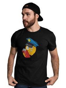 Please be Aware, Police is Here Emoji T-shirt - Clothes for Emoji Lovers - Suitable for Fun Events - Foremost Gifting Material for Your Friends and Close Ones