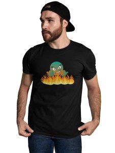 Come On, Cross The Fire Emoji T-shirt - Clothes for Emoji Lovers - Suitable for Fun Events - Foremost Gifting Material for Your Friends and Close Ones