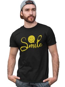 Smile Please Emoji Printed T-shirt - Clothes for Emoji Lovers - Suitable for Fun Events - Foremost Gifting Material for Your Friends and Close Ones