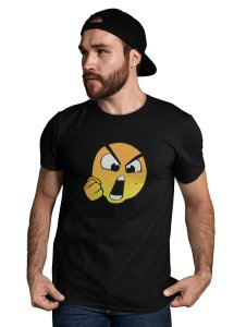 Open Mouth Angry Emoji T-shirt - Clothes for Emoji Lovers - Suitable for Fun Events - Foremost Gifting Material for Your Friends and Close Ones