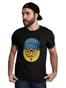 Moustaque Face Emoji T-shirt - Clothes for Emoji Lovers - Suitable for Fun Events - Foremost Gifting Material for Your Friends and Close Ones