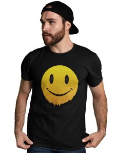 Faded Smile Emoji T-shirt - Clothes for Emoji Lovers - Suitable for Fun Events - Foremost Gifting Material for Your Friends and Close Ones