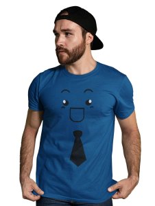 Open Mouth with a Tie Emoji T-shirt - Clothes for Emoji Lovers - Suitable for Fun Events - Foremost Gifting Material for Your Friends and Close Ones