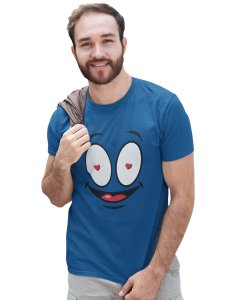 Flashing Heart in Eyes T-shirt - Clothes for Emoji Lovers - Suitable for Fun Events - Foremost Gifting Material for Your Friends and Close Ones