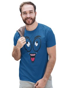 Looking Up Emoji T-shirt - Clothes for Emoji Lovers - Suitable for Fun Events - Foremost Gifting Material for Your Friends and Close Ones