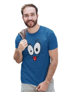 Tongue Out Lips Wave Emoji T-shirt - Clothes for Emoji Lovers - Suitable for Fun Events - Foremost Gifting Material for Your Friends and Close Ones