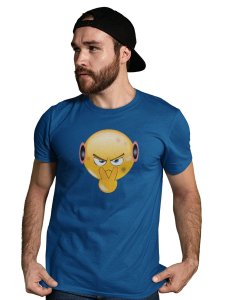 I Am Watching You Emoji T-shirt (Blue) - Clothes for Emoji Lovers - Suitable for Fun Events - Foremost Gifting Material for Your Friends and Close Ones