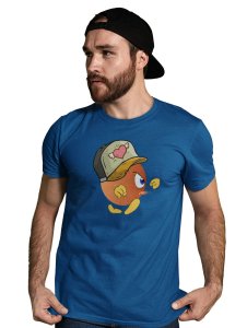 Very Angry at You Emoji T-shirt (Blue) - Clothes for Emoji Lovers - Suitable for Fun Events - Foremost Gifting Material for Your Friends and Close Ones