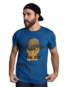 Cool Boy with Two Rabbit Teeth Emoji T-shirt (Blue) - Clothes for Emoji Lovers - Suitable for Fun Events - Foremost Gifting Material for Your Friends and Close Ones