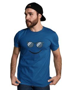 Cool Glasses, Frecky Smile Emoji T-shirt - Clothes for Emoji Lovers - Suitable for Fun Events - Foremost Gifting Material for Your Friends and Close Ones