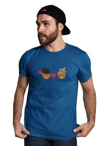 Rabbit-teeth Couple Emoji T-shirt - Clothes for Emoji Lovers - Suitable for Fun Events - Foremost Gifting Material for Your Friends and Close Ones