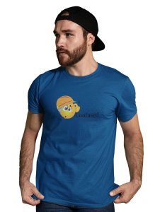 Engineer Confused Emoji T-shirt (Blue) - Clothes for Emoji Lovers - Suitable for Fun Events - Foremost Gifting Material for Your Friends and Close Ones