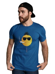 I Am The Boss Emoji T-shirt (Blue) - Clothes for Emoji Lovers - Suitable for Fun Events - Foremost Gifting Material for Your Friends and Close Ones