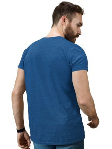 Five Colour Shaded Shapes Emojis T-shirt (Blue) - Clothes for Emoji Lovers - Suitable for Fun Events - Foremost Gifting Material for Your Friends and Close Ones