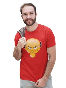 I Am Watching You Emoji T-shirt (Red) - Clothes for Emoji Lovers - Foremost Gifting Material for Your Friends and Close Ones