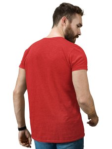 Remembering Music with an Emotional Face Emoji T-shirt (Red) - Clothes for Emoji Lovers - Foremost Gifting Material for Your Friends and Close Ones