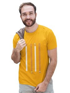 Flashing Heart in Eyes T-shirt (Yellow) - Clothes for Emoji Lovers - Suitable for Fun Events - Foremost Gifting Material for Your Friends and Close Ones