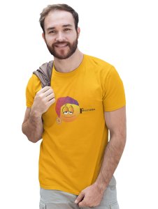 Night Cap Emoji T-shirt (Yellow) - Foremost Gifting Material for Your Friends and Close Ones
