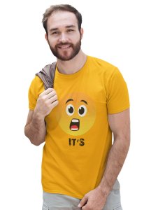 Strange Emoji Blended T-shirt (Yellow) - Foremost Gifting Material for Your Friends and Close Ones