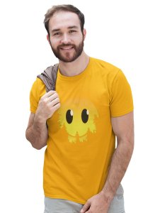 Dissappearing Emoji T-shirt (Yellow) - Clothes for Emoji Lovers - Suitable for Fun Events - Foremost Gifting Material for Your Friends and Close Ones
