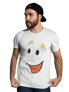 Happy Emoji T-shirt (White) - Clothes for Emoji Lovers - Suitable for Fun Events - Foremost Gifting Material for Your Friends and Close Ones