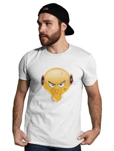I Am Watching You Emoji T-shirt (White) - Clothes for Emoji Lovers -Foremost Gifting Material for Your Friends and Close Ones