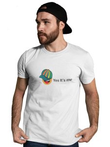 Yes, Its Me Emoji T-shirt (White) - Clothes for Emoji Lovers -Foremost Gifting Material for Your Friends and Close Ones