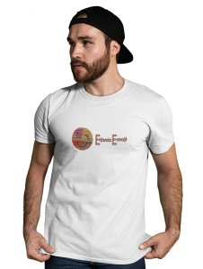 Ethnic Emoji with Patterns Printed T-shirt (White) - Clothes for Emoji Lovers -Foremost Gifting Material for Your Friends and Close Ones