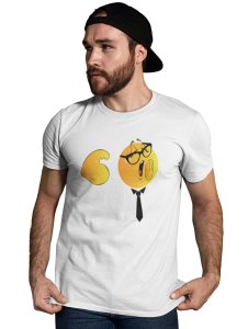 Strong Man Emoji T-shirt (White) - Clothes for Emoji Lovers -Foremost Gifting Material for Your Friends and Close Ones