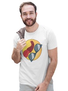 Tongue Twister Emoji T-shirt (White) - Clothes for Emoji Lovers -Foremost Gifting Material for Your Friends and Close Ones