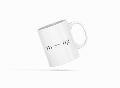 Missing - Printed Coffee Mugs For Bollywood Lovers