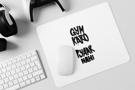 Gym Karo Pyaar Nahi- Printed Mousepads For Bollywood Lovers