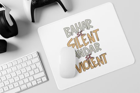 Bahar Se Silent- Printed Mousepads For Bollywood Lovers