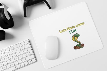 Lets Have Some Fun - Printed Mousepads For Bollywood Lovers