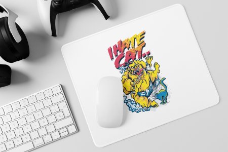 I Hate Cat, Ginnie & Cat Together - Printed Animated Mousepads