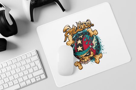 Ride Loose, (BG Yellow) - Printed Animated Mousepads