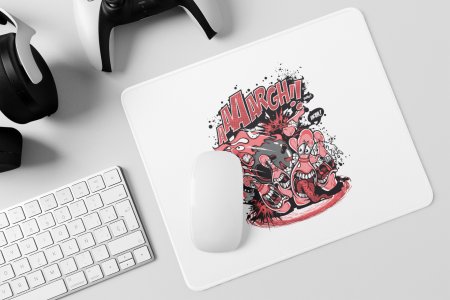 Aaaghhh, Balling Game - Printed Animated Mousepads