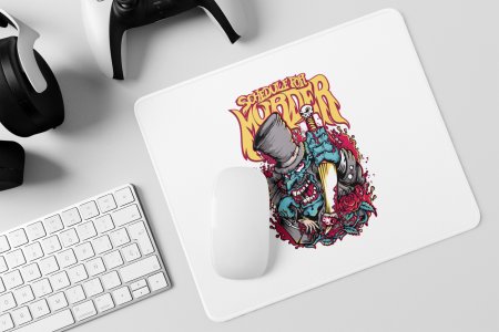 Demon Illustrartion Schedule For Murder- Printed Animated Mousepads