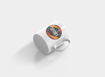 Sport Text In White - Printed Coffee Mugs For Sports Lovers
