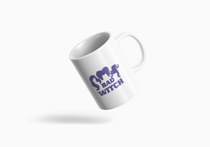 Bad Witch -Violet -Halloween Themed Printed Coffee Mugs