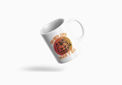 Bows and -Halloween Themed Printed Coffee Mugs
