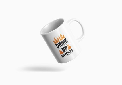 Drink Up Witches - Halloween Themed Printed Coffee Mugs