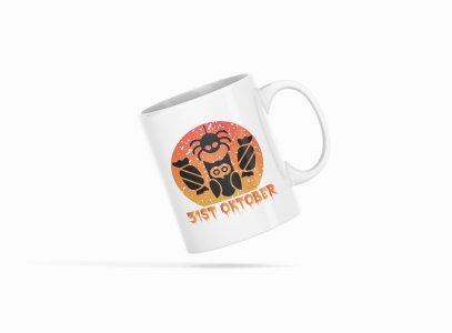 31st Oktober-Halloween Themed Printed Coffee Mugs