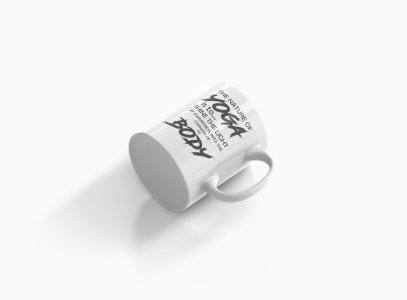Yoga Is To Shine The Light ...- Printed Coffee Mugs For Yoga Lovers