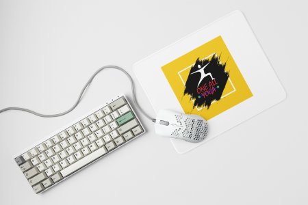 One all yoga - yoga themed mousepads