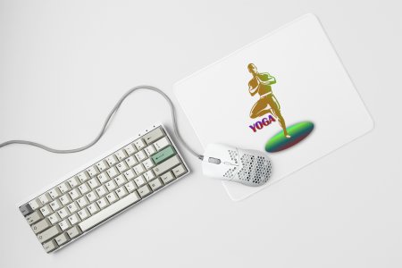 Yoga - yoga themed mousepads