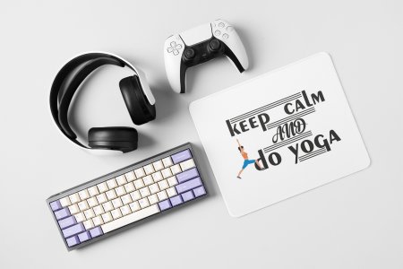 Keep calm, 3 dases - yoga themed mousepads