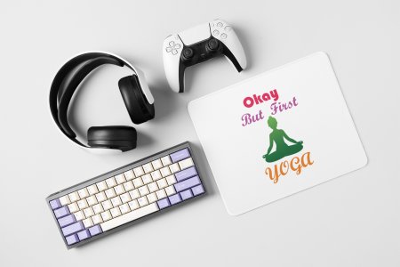 Okay but - yoga themed mousepads