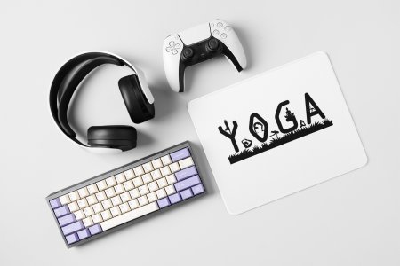 Yoga - yoga themed mousepads